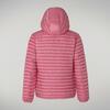 Kız Çocuk Kapüşonlu Mont Pembe - Rosy