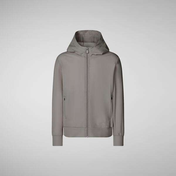 Çocuk Fermuarlı Sweatshirt Gri - Cassius