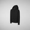 Çocuk Fermuarlı Sweatshirt Siyah - Cassius