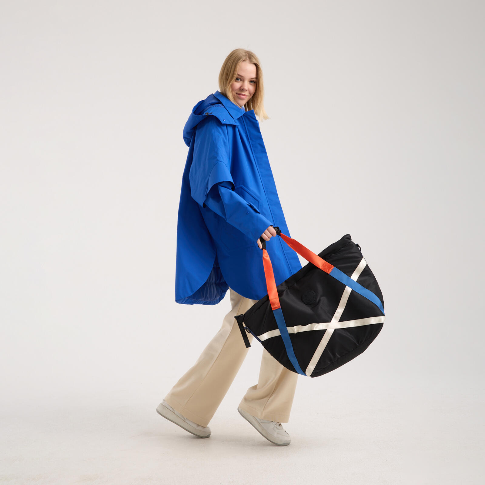 Unisex Küçük Boy Shopper Çanta Çok Renkli - Zoltan