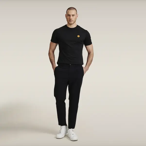 Erkek Pantolon Siyah-Steve L.32