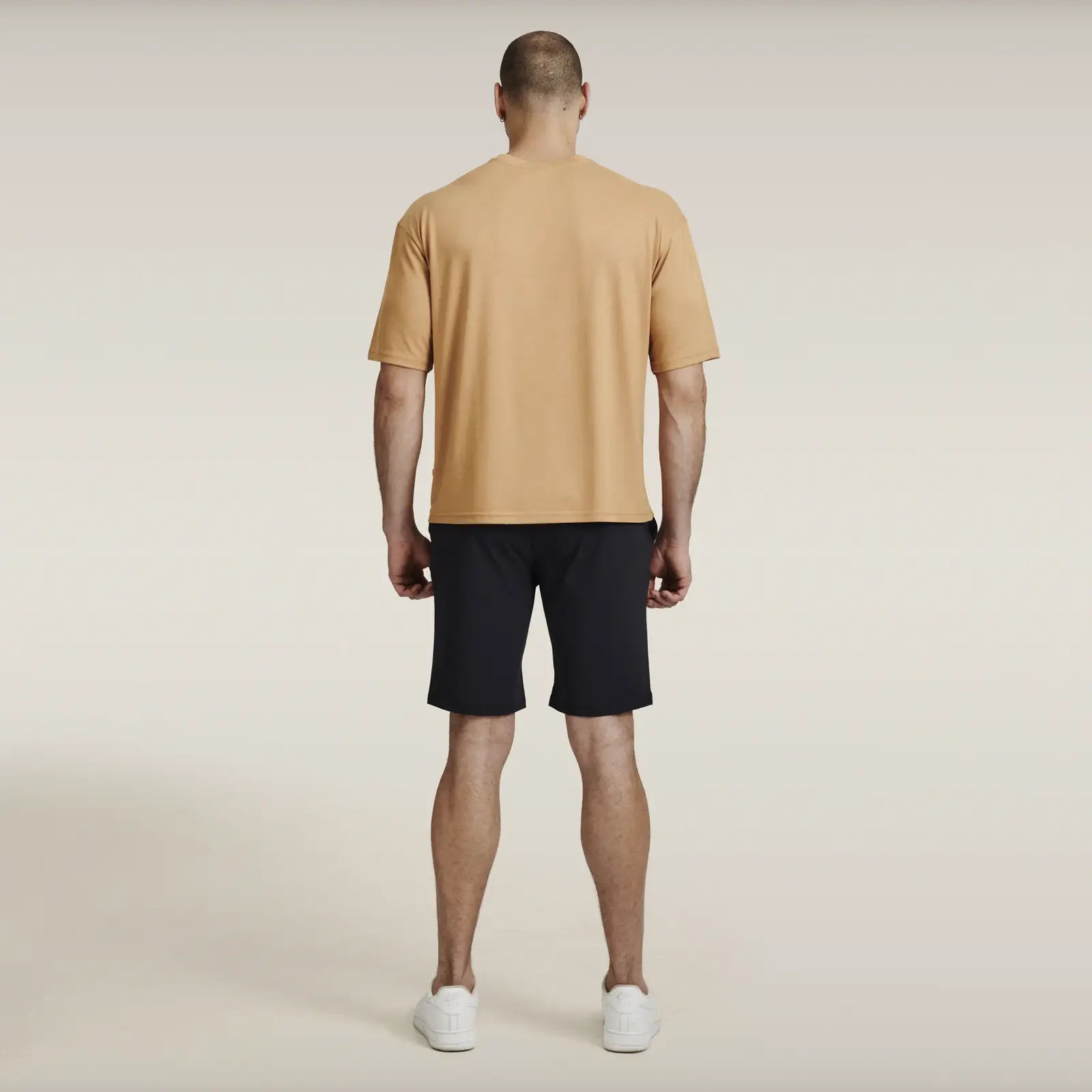 Açık Kahverengi Erkek Modal T-shirt
