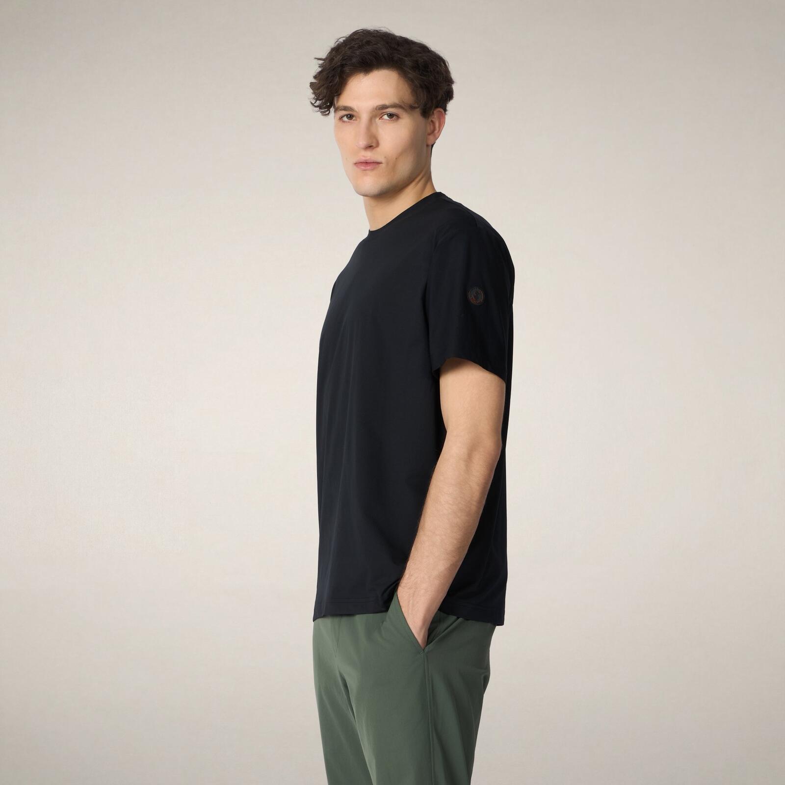 Erkek T-Shirt Siyah-Gabe