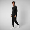 Erkek Sweatshirt Siyah - Uren