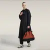 Kadın Trençkot Siyah-Gala