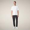 Erkek T-shirt Beyaz - Adelmar