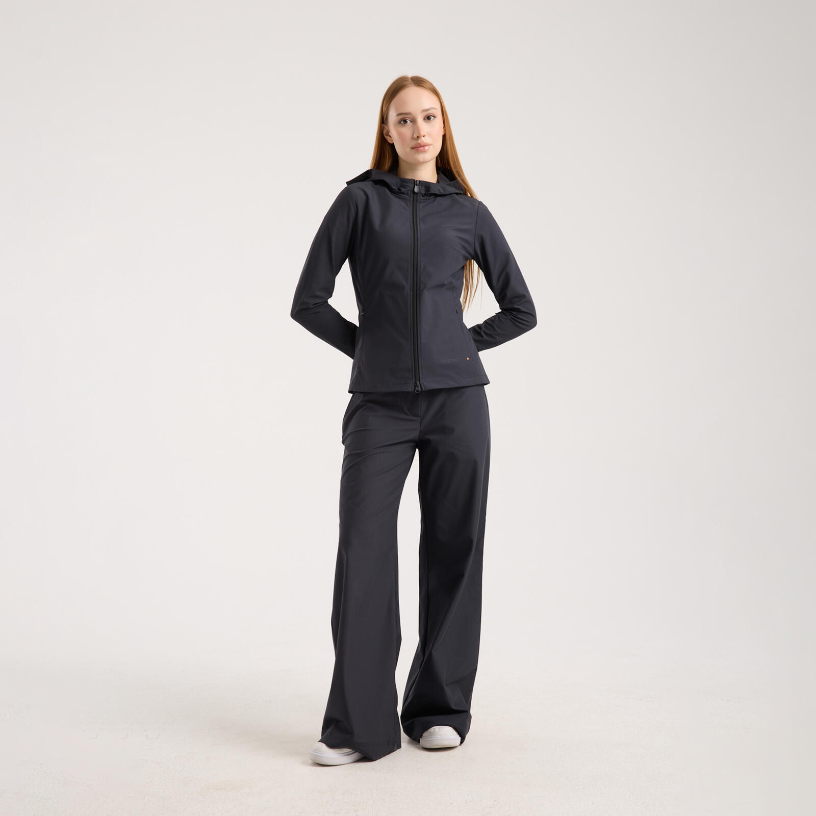 Kadın Wide Leg Pantolon Siyah - Ilma
