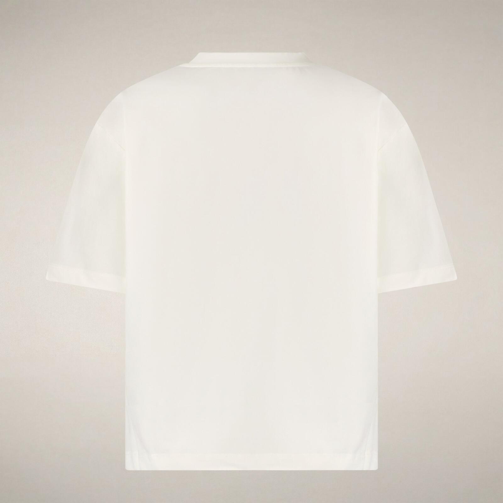 Kadın T-Shirt Kırık Beyaz-Lina