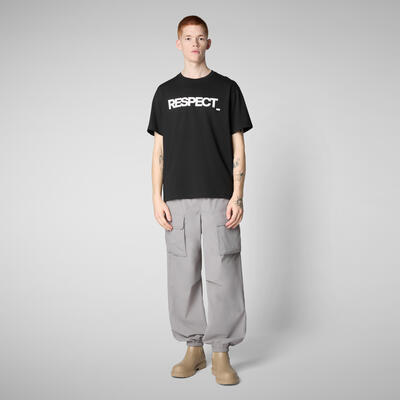 Erkek T-shirt Siyah - Petar