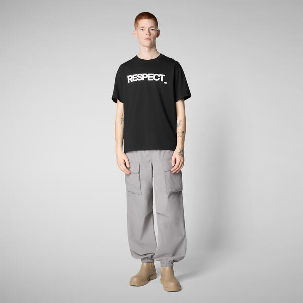 Erkek T-shirt Siyah - Petar