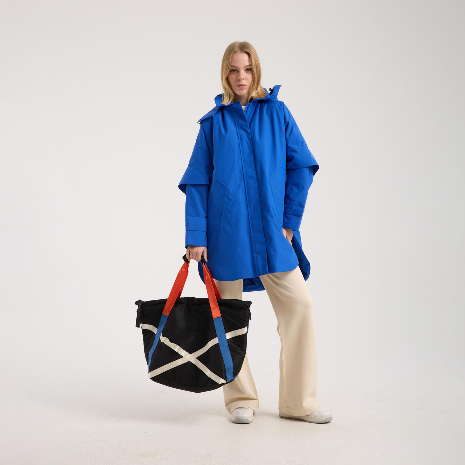 Unisex Küçük Boy Shopper Çanta Çok Renkli - Zoltan