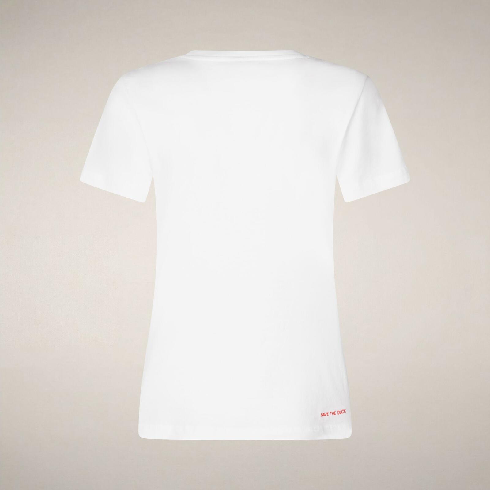 Kadın T-shirt Beyaz - Annabeth
