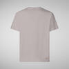 Erkek T-shirt Gri - Adelmar
