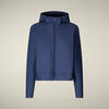 Kadın Kapüşonlu Sweatshirt Lacivert - Pear