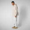 Unisex Kapüşonlu Sweatshirt Bej - Itea