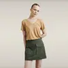 Kadın Açık Kahverengi Basic T-shirt
