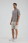 Erkek T-shirt Gri - Clem