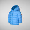 Unisex Çocuk Şişme Mont Mavi - Wally