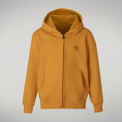 Çocuk Fermuarlı Sweatshirt Sarı - Gage